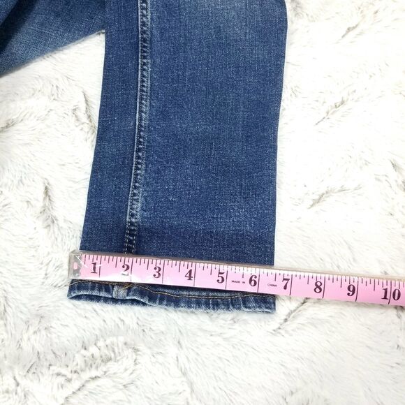 Old Navy Jeans Mens 33×30 Blue Skinny Built In Flex Dark Wash Denim - Picture 7 of 11